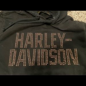 Harley-Davidson Studded Graphic Pullover Hoodie